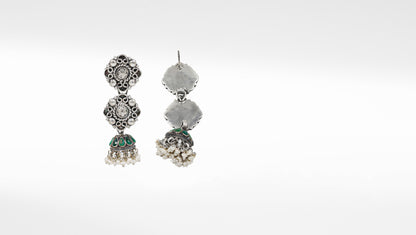 Silver Airlea Handcrafted Drop Earring