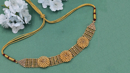 Sangeeta Boochra's Masterpiece: Timeless Silver Necklace