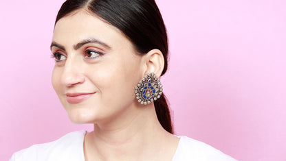 Sangeeta Boochra Silver Earrings