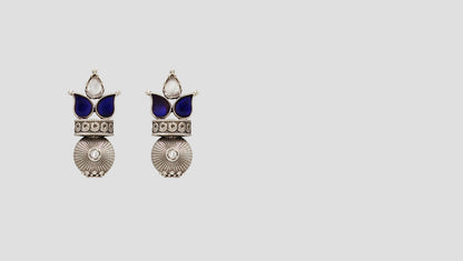 Classic Grace: Sangeeta Boochra Handcrafted Silver Studs
