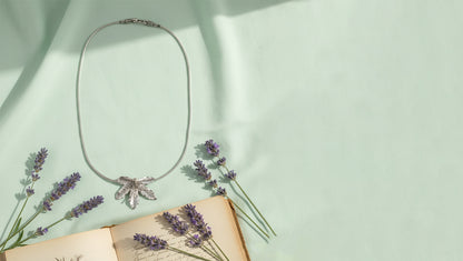 Sangeeta Boochra Oxidised Silver Leaf Cluster Pendant