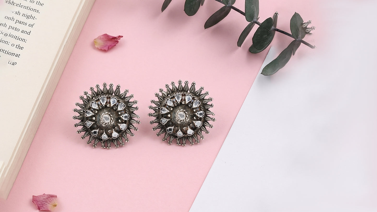 Sangeeta Boochra Ethnic Charm Statement Studs