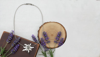 Artisan Textured Silver Bloom Pendant by Sangeeta Boochra