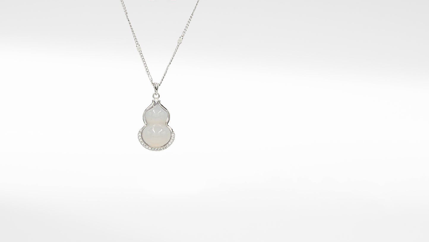 Sangeeta Boochra CZ Studded Sterling Silver Pendant with Chain