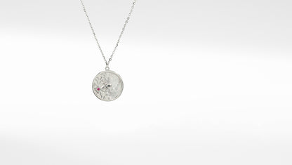 Sangeeta Boochra Silver-Plated CZ Pendant & Chain