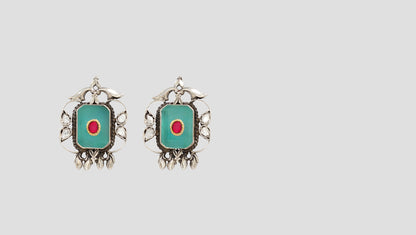 Signature Grace: Sangeeta Boochra Silver Handcrafted Studs