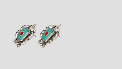 Signature Grace: Sangeeta Boochra Silver Handcrafted Studs