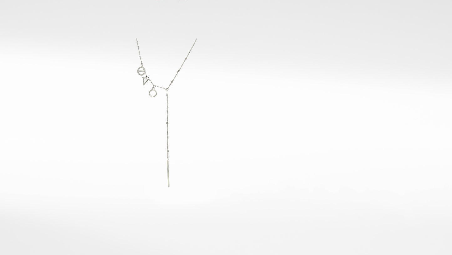 Sangeeta Boochra CZ Studded Sterling Silver Pendant with Chain