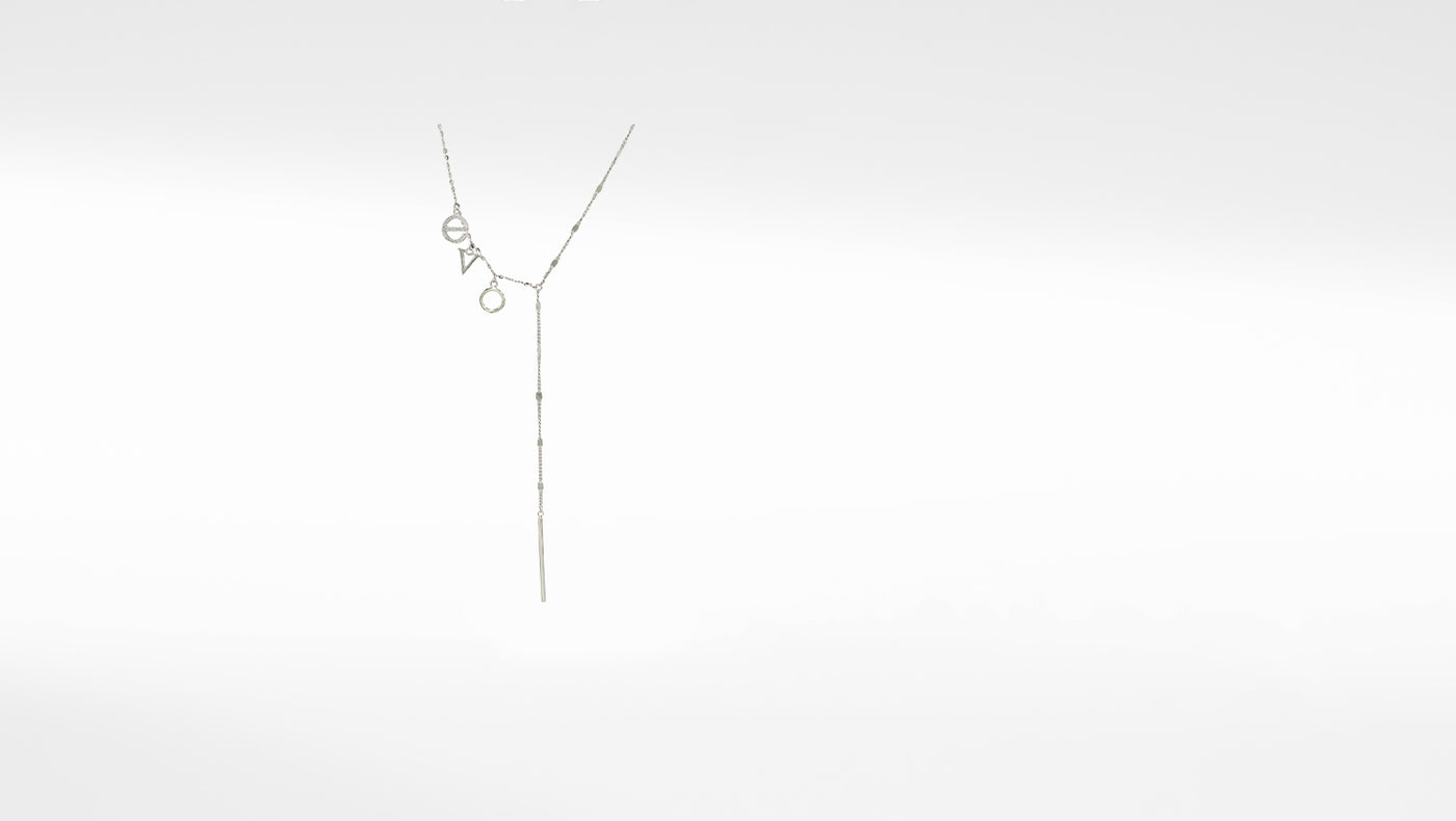 Sangeeta Boochra CZ Studded Sterling Silver Pendant with Chain