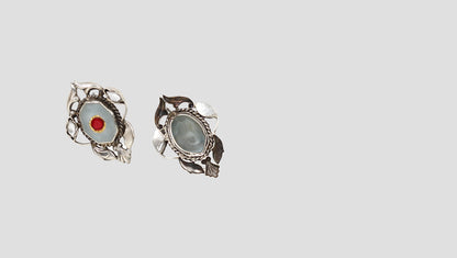 Timeless Simplicity: Handcrafted Silver Studs by Sangeeta Boochra