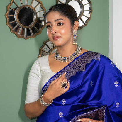 Swastika Ghosh in Signature Silver by Sangeeta Boochra