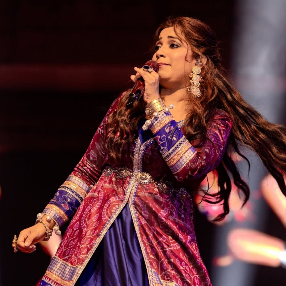 Sangeeta Boochra Artisan Silver Jewellery Set – Shreya Ghoshal Signature Look