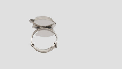 Heritage Peacock Design Adjustable Silver Ring – Sangeeta Boochra