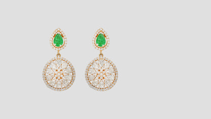 Sangeeta Boochra Royal Radiance Gold-Plated Moissanite Set
