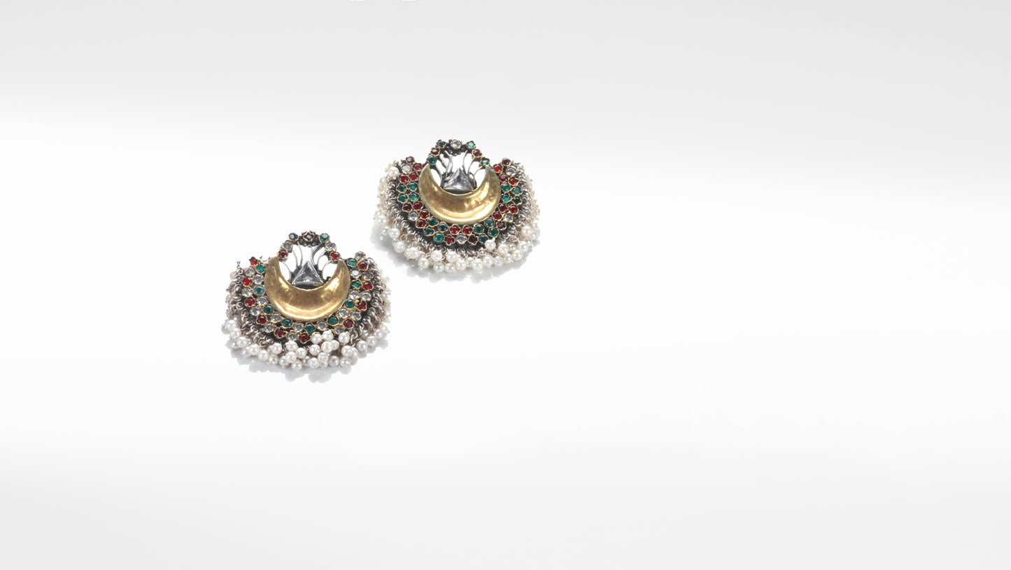 Sangeeta Boochra Silver Earrings