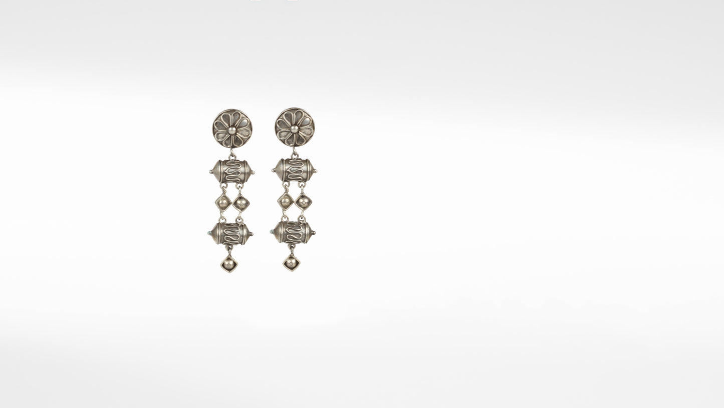 Sangeeta Boochra Silver Earrings