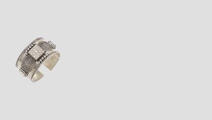Royal Heritage 925 Silver Cuff by Sangeeta Boochra