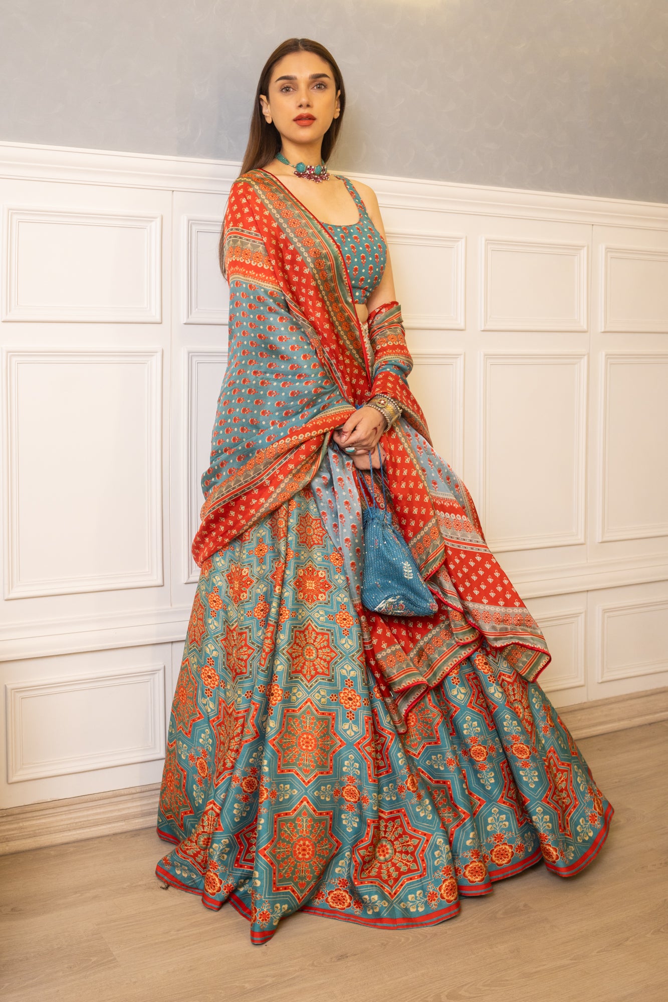 Aditi Rao Hydari in Sangeeta Boochra Jewellery