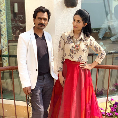 AMRITA RAO in Silver Handcrafted Necklace and  Ring