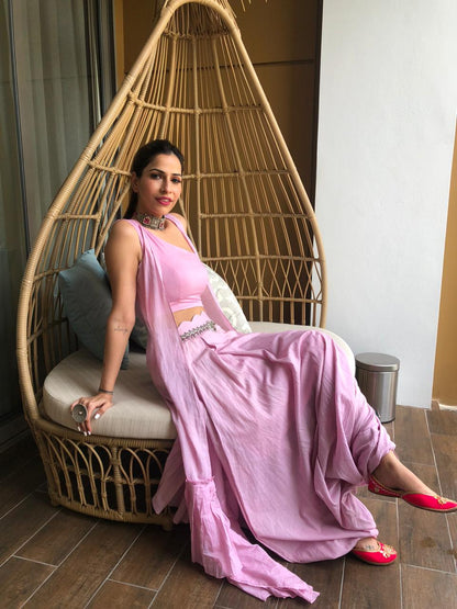 Anantica Sahir  in Silver Handcrafted Necklace, Ring  and Earrings