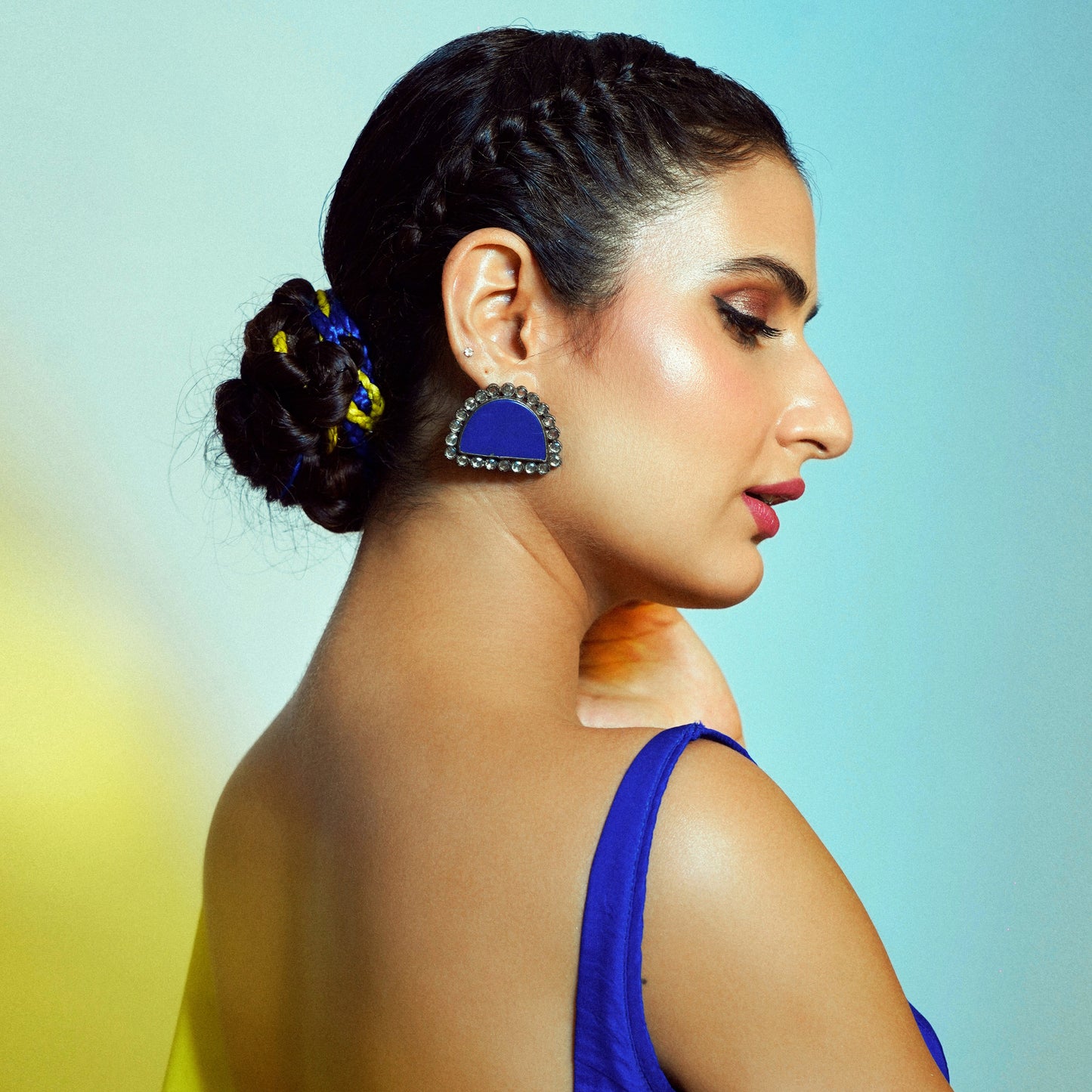 Fatima Sana Shaikh In Silver Jewellery