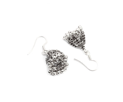 Silver Handcrafted Earrings