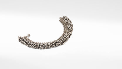 Sangeeta Boochra Silver Anklet