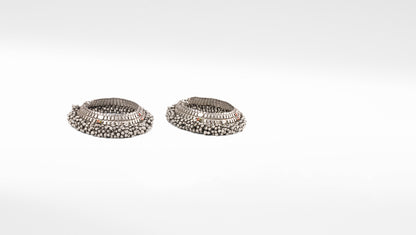 Sangeeta Boochra Silver Anklet