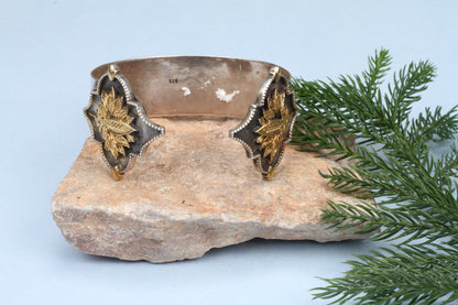 Anantaya - Silver Handcrafted Adjustable Hand Cuff