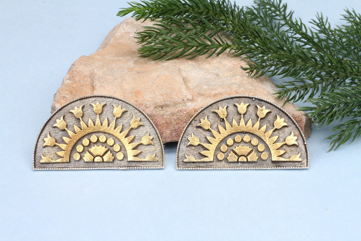 Anantaya - Silver Handcrafted Earring