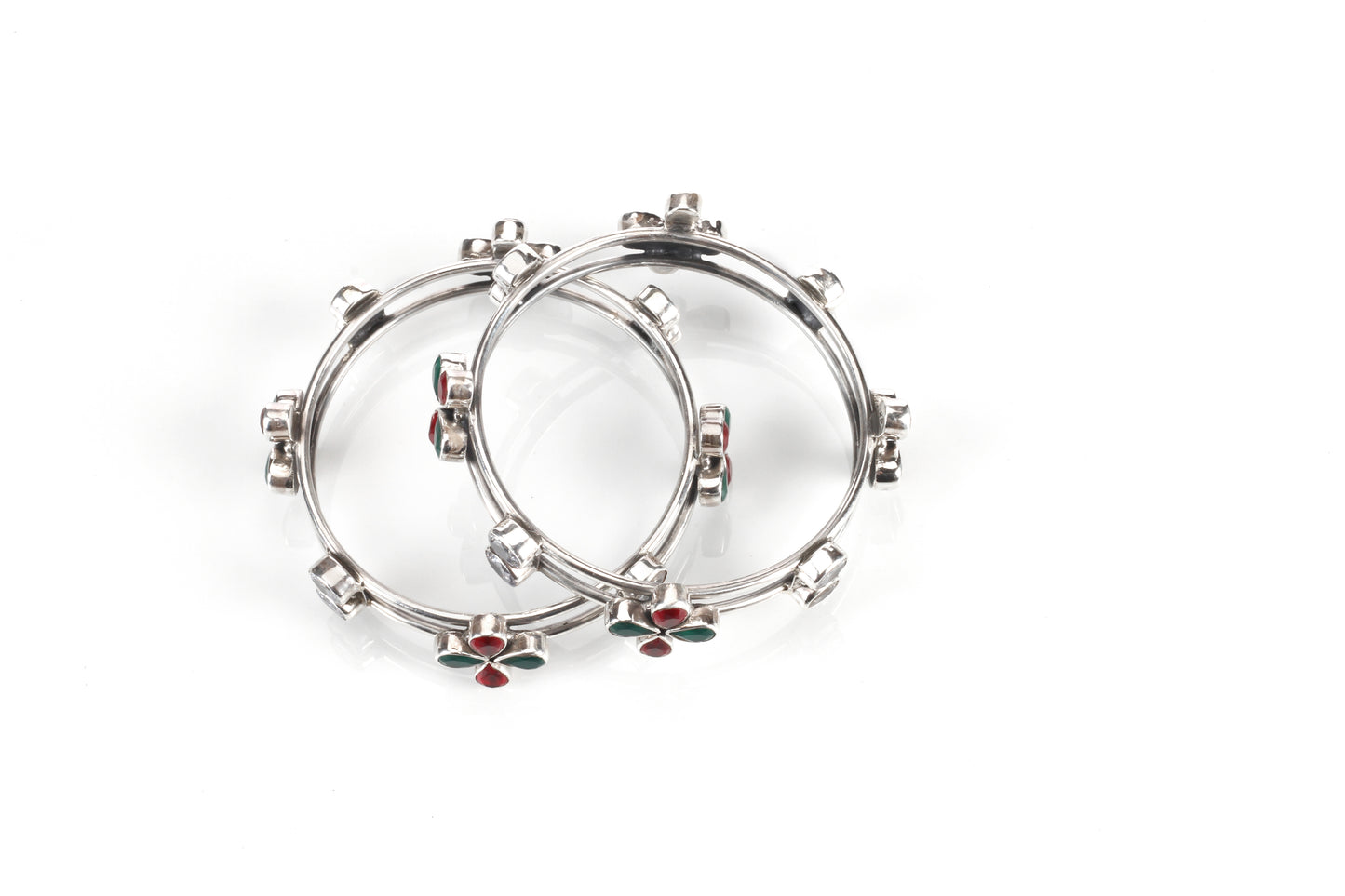 Sangeeta Boochra Silver Bangle