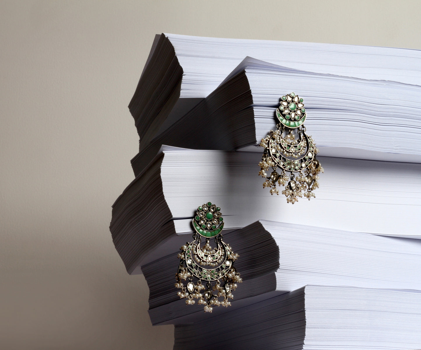 Sangeeta Boochra Silver Earrings