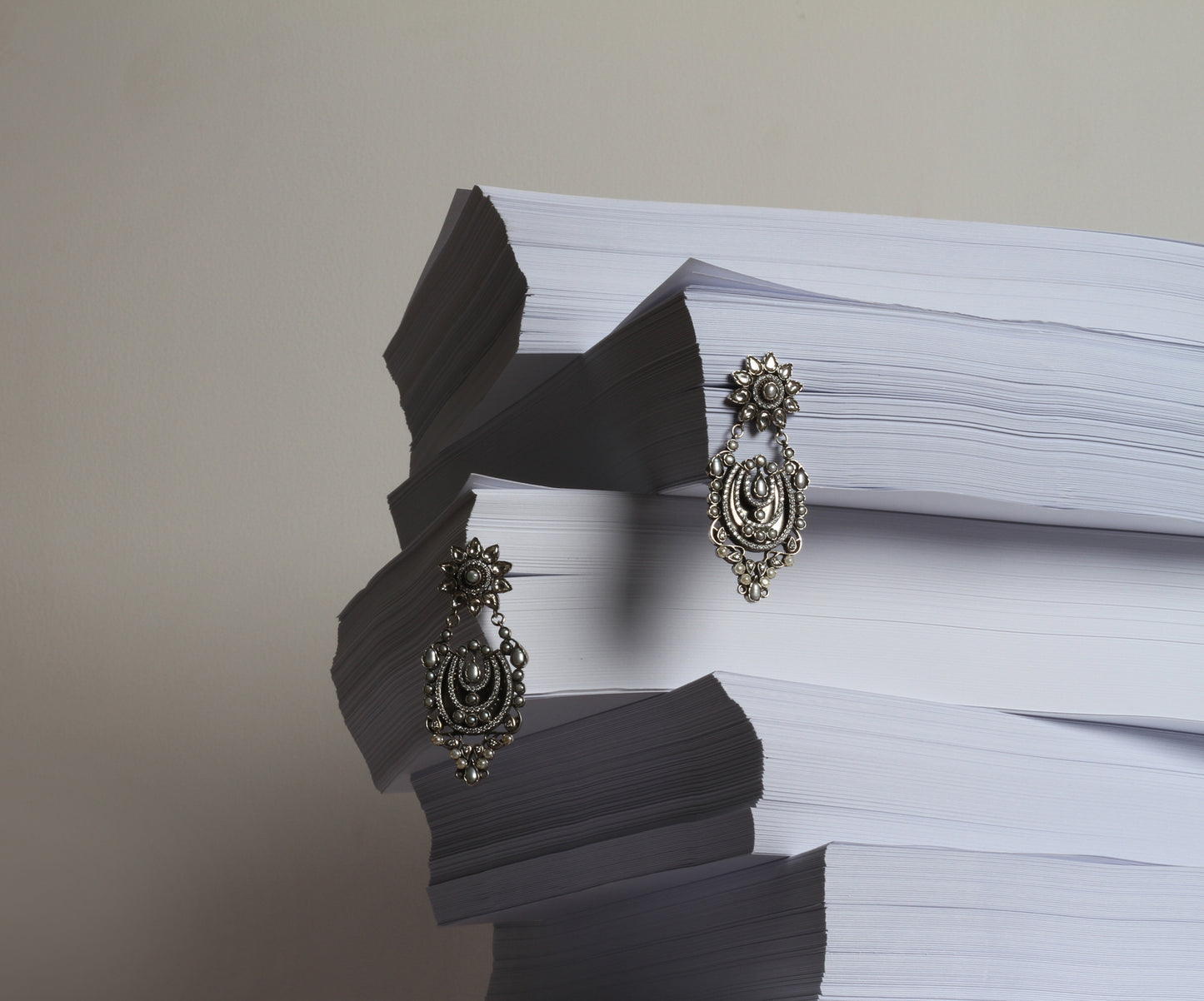 Sangeeta Boochra Silver Earrings