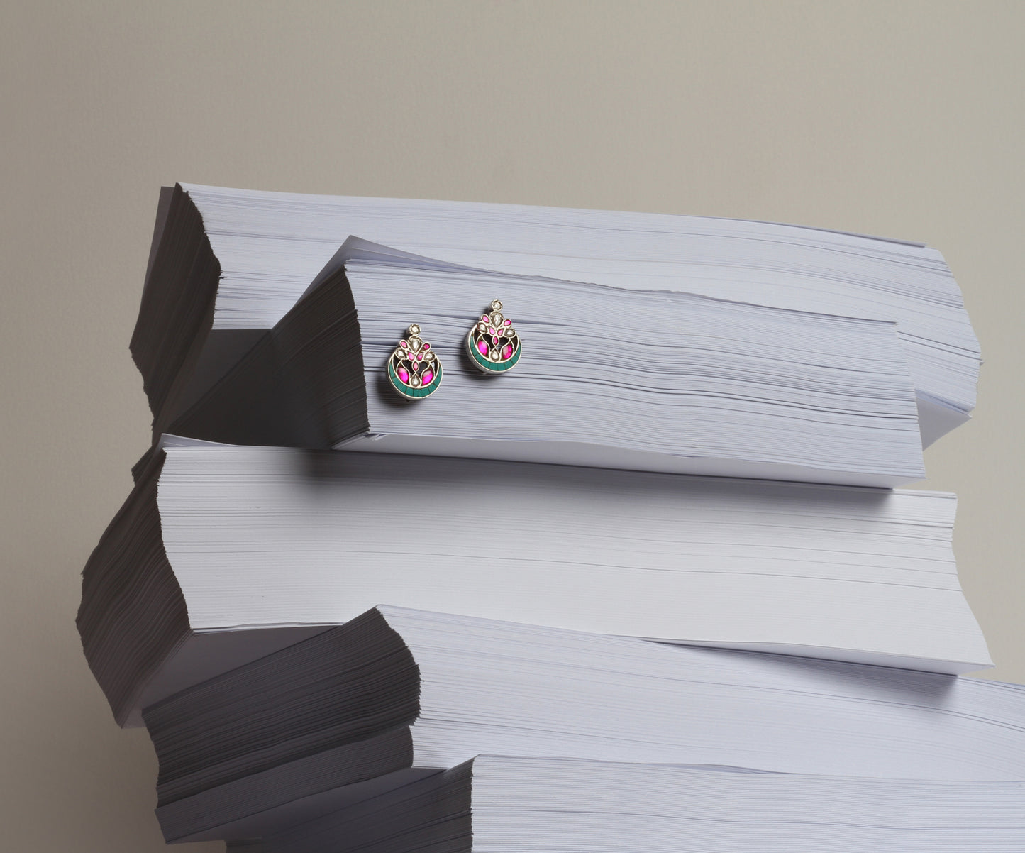 Sangeeta Boochra Silver Earrings