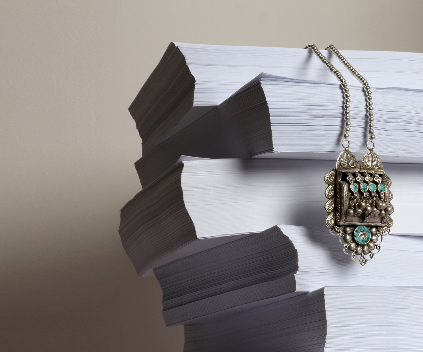 Sangeeta Boochra Silver Pendant