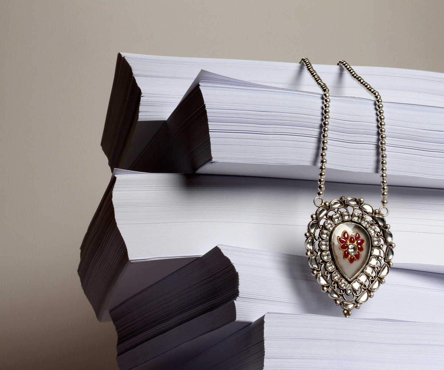 Sangeeta Boochra Silver Pendant