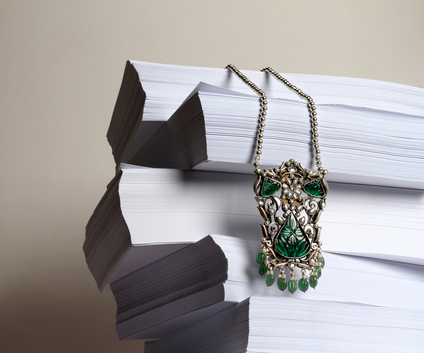 Sangeeta Boochra Silver Pendant