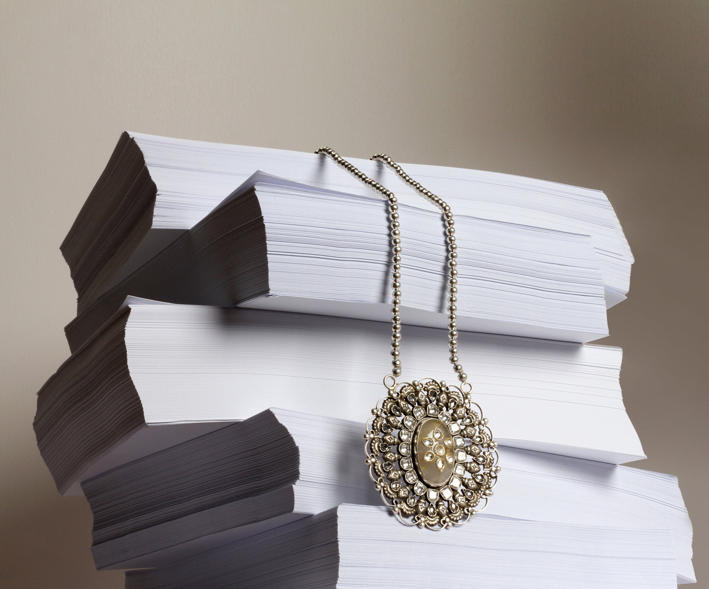 Sangeeta Boochra Silver Pendant