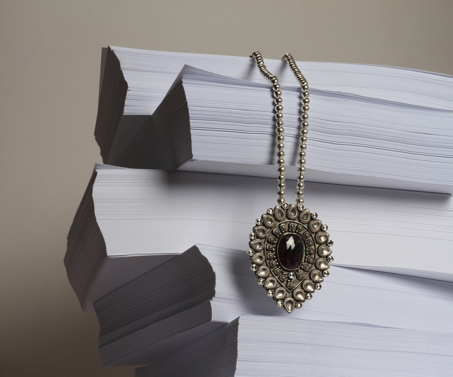 Sangeeta Boochra Silver Pendant