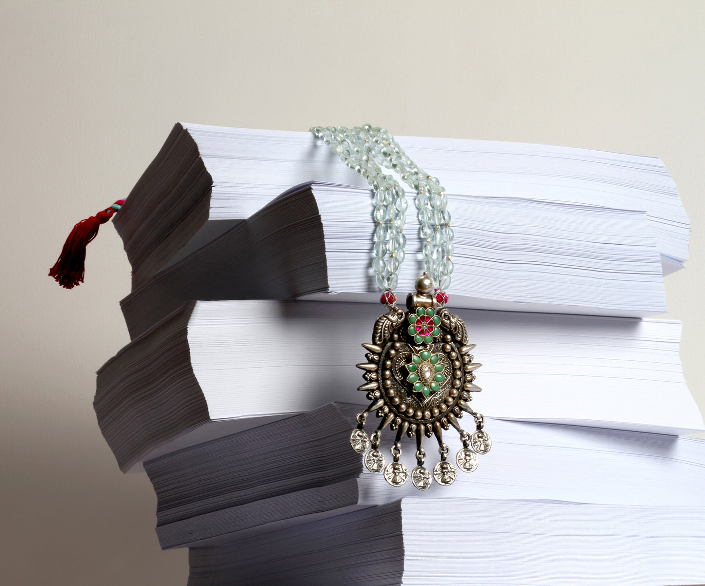 Sangeeta Boochra Silver Necklace