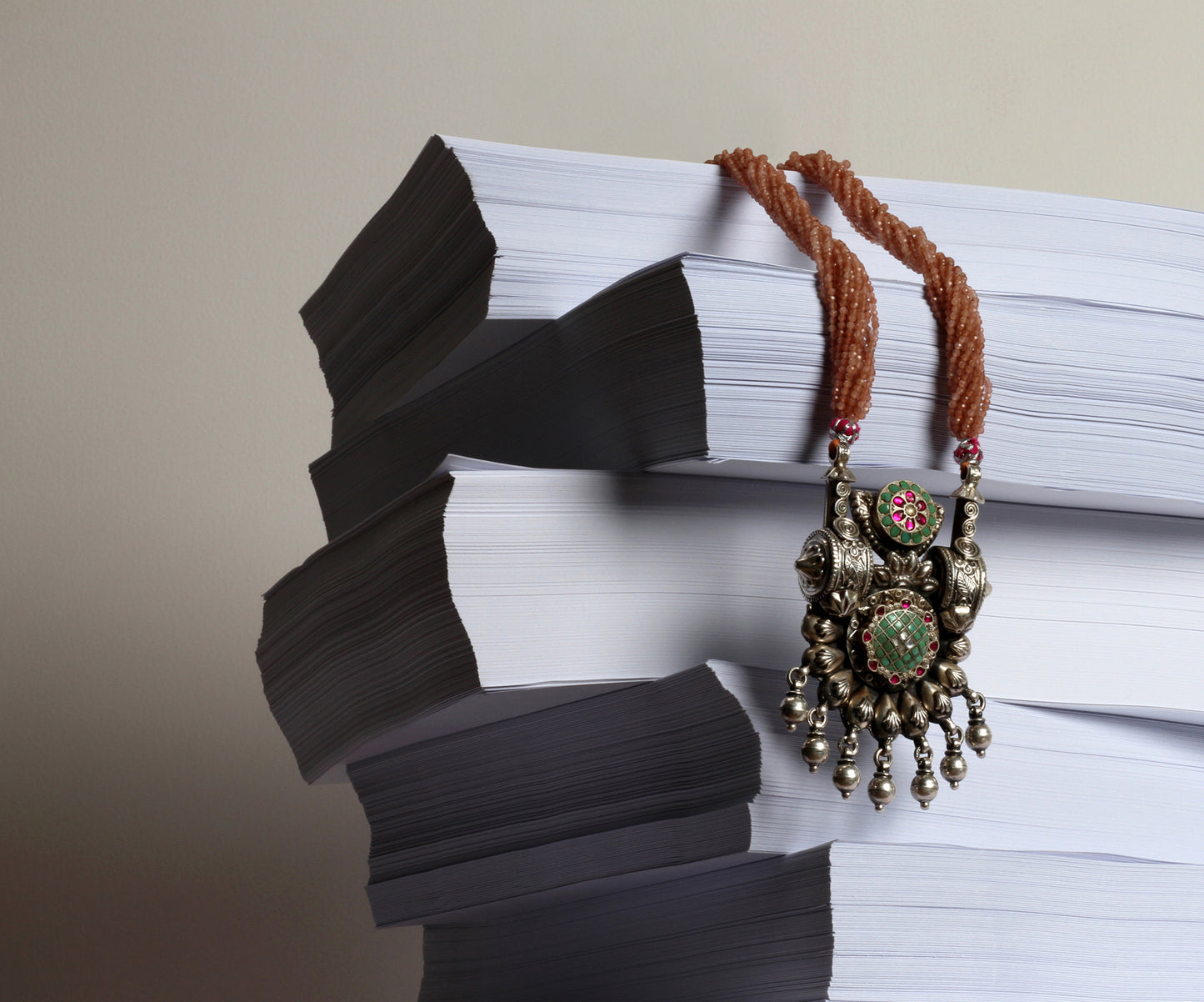 Sangeeta Boochra Silver Necklace