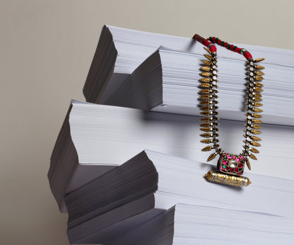 Sangeeta Boochra Silver Necklace