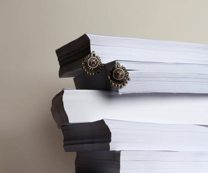 Sangeeta Boochra Silver Earrings