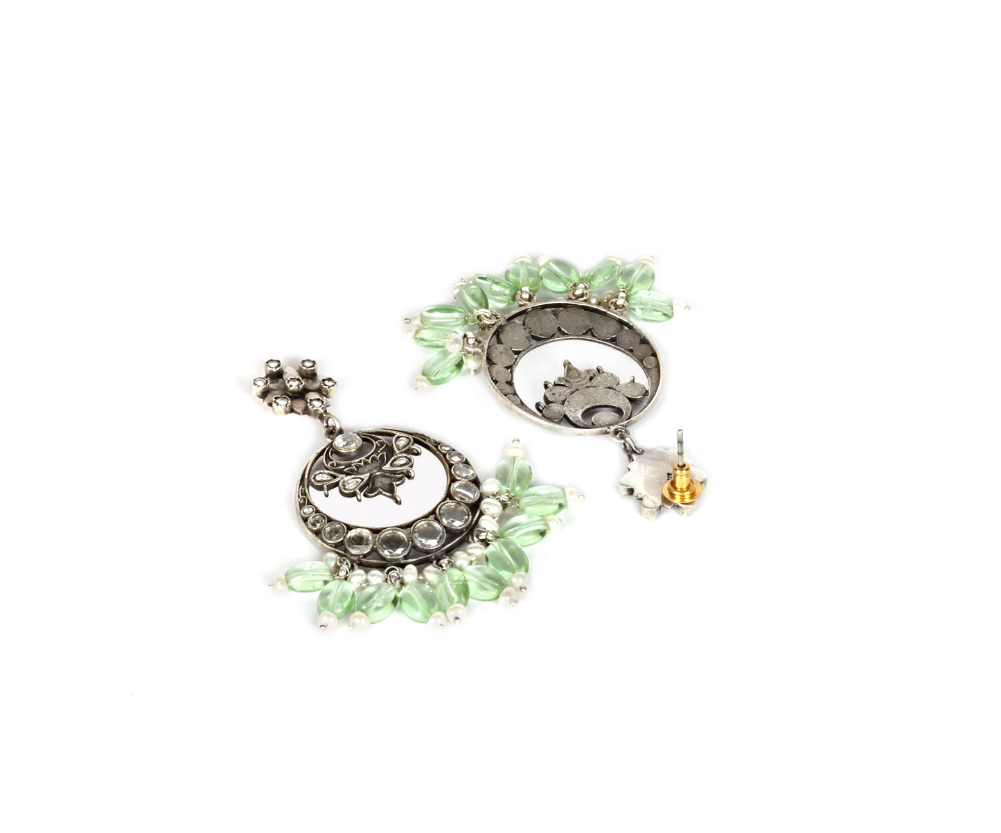 Sangeeta Boochra Silver Earrings