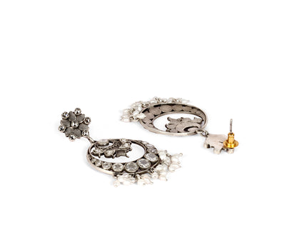 Sangeeta Boochra Silver Earrings