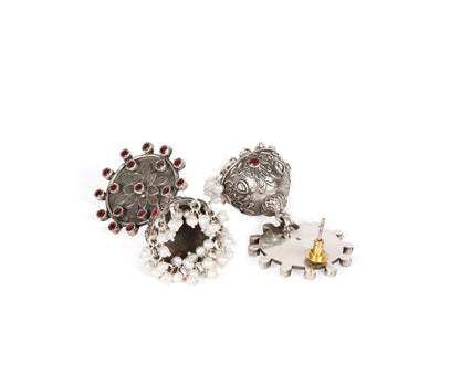 Sangeeta Boochra Silver Earrings