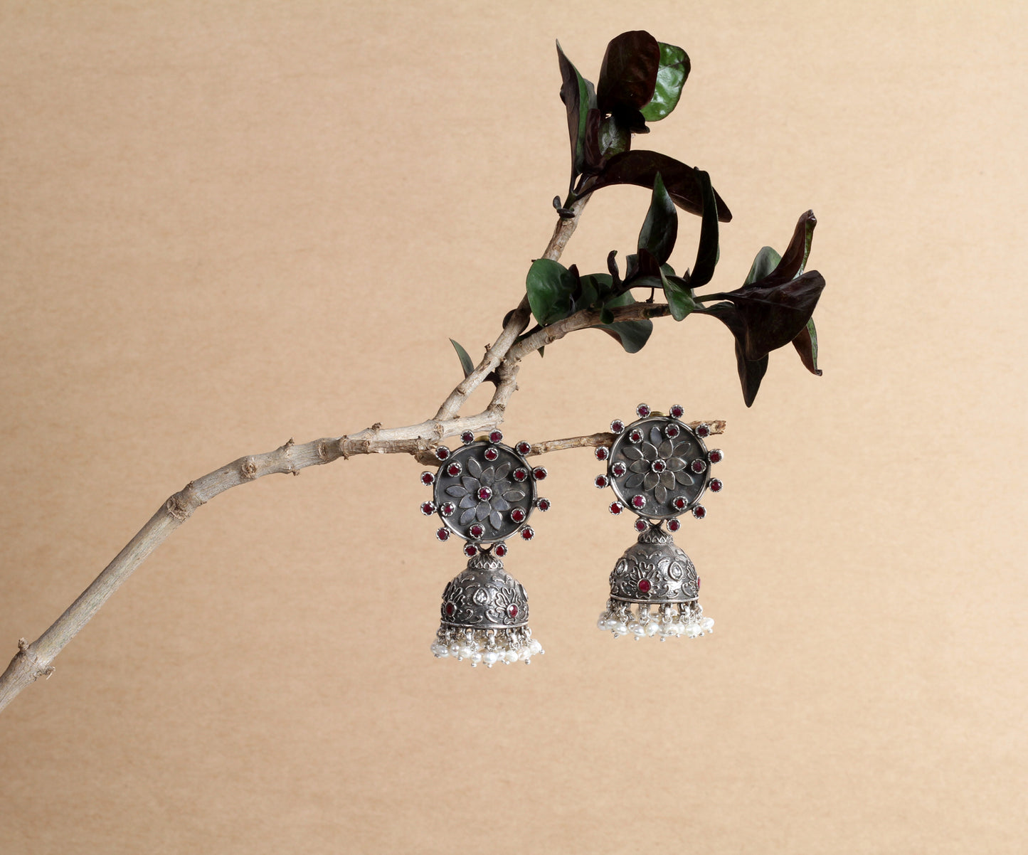 Sangeeta Boochra Silver Earrings