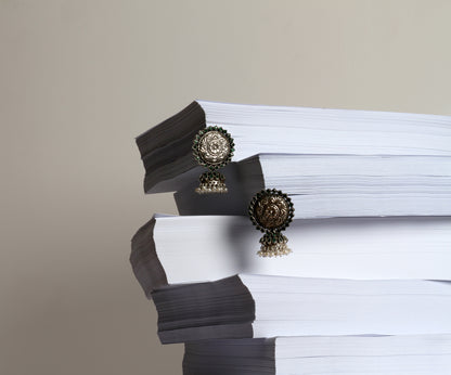 Sangeeta Boochra Silver Earrings