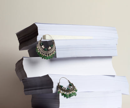 Sangeeta Boochra Silver Earrings