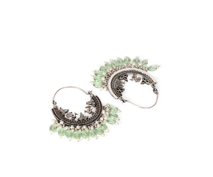 Sangeeta Boochra Silver Earrings